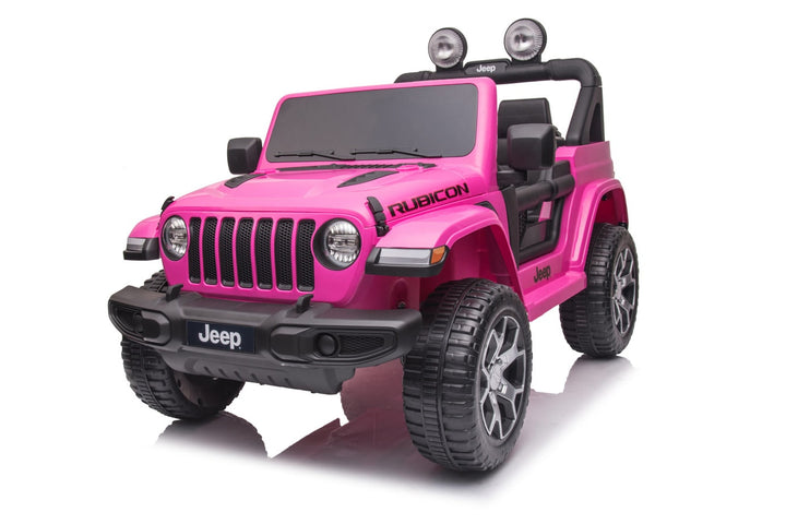 Pink Jeep Wrangler