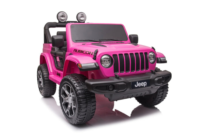 Jeep Pink wrangler Rubicon for children