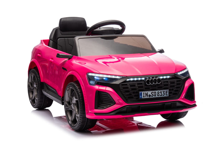Barbie Pink Audi SQ8 for kids with screen