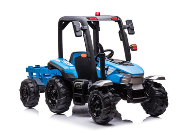 Kids Ride On Tractor 24v With Trailer