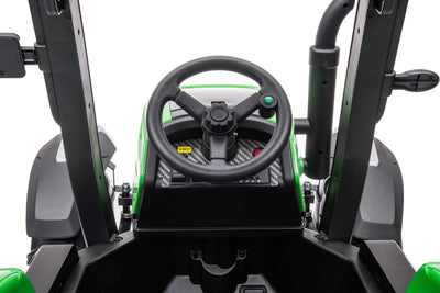 kids rid eon tractor steering