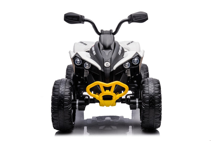 White Can Am Quad Bike