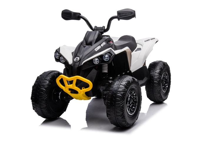 Kids 24v Quad Bike CAN-AM White