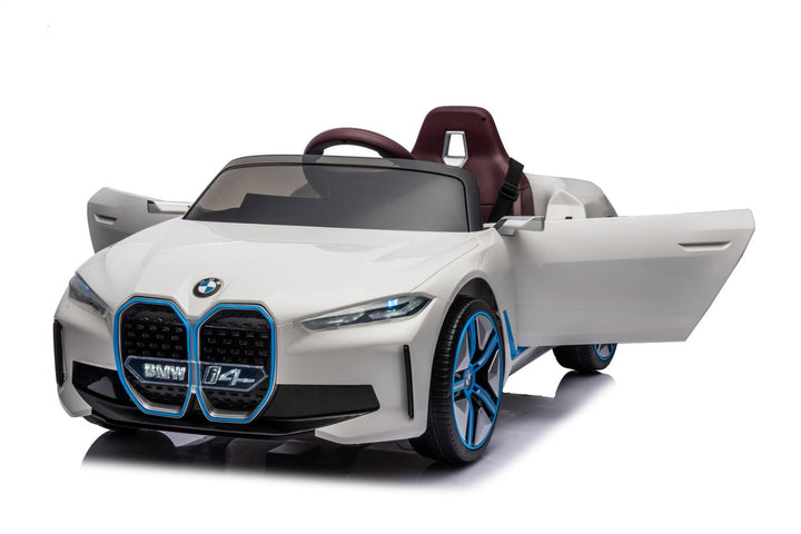 White BMS kids car