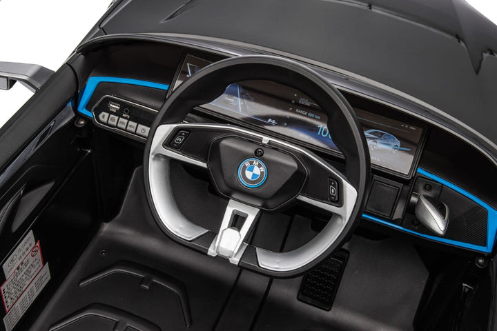 Kids BMW i4 steering wheel