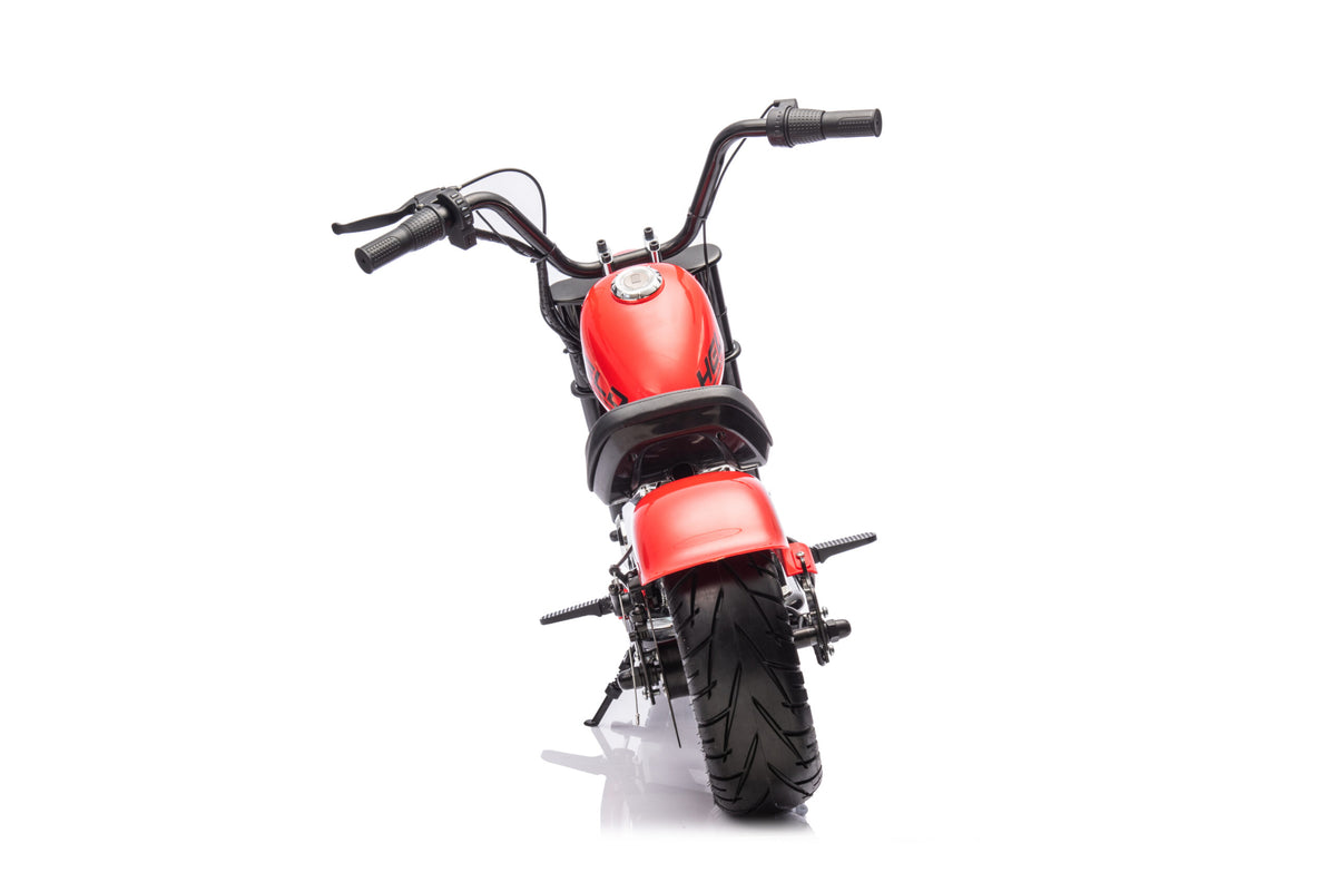 Bright Red Electric Motorbike - 24 Volt Ride-On