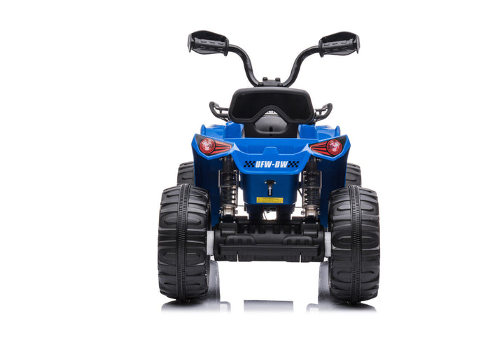 JS009 Kids Electric Quad Blue