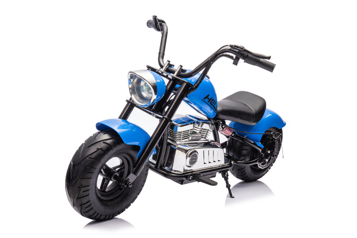 Kids 24V 36V Electric Motorbike - Red Blue Pink Options