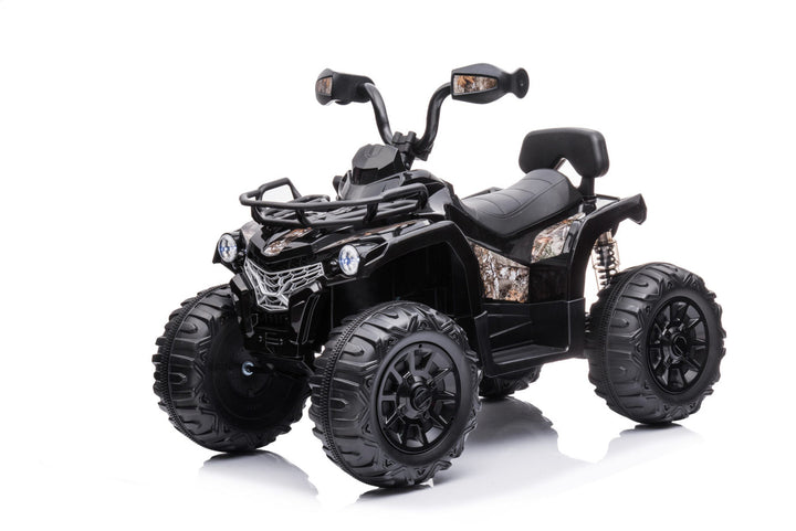 Kids Electric Quad Bike Black 12v