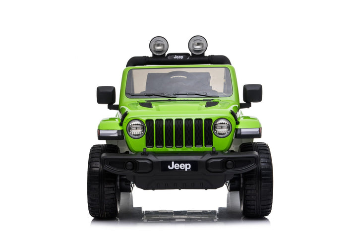 Green Jeep for kids