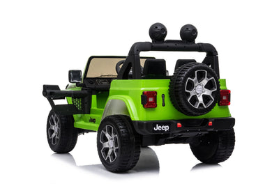 Green Kids Jeep Wrangler Rubicon