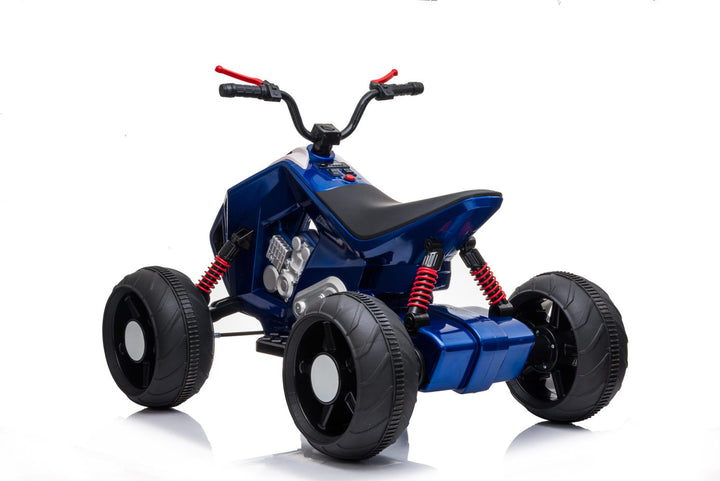 blue 24v quad bike