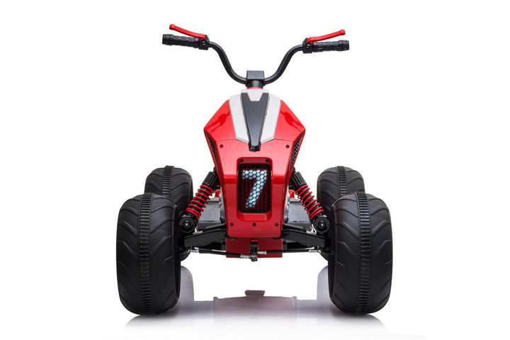 RED 24V KIDS ELECTRIC QUAD BIKE
