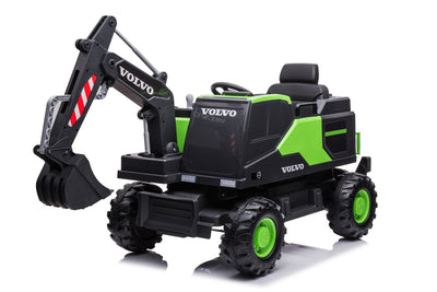 Kids ride on Green tractor