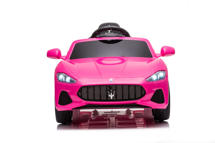 Pink kids ride on car
