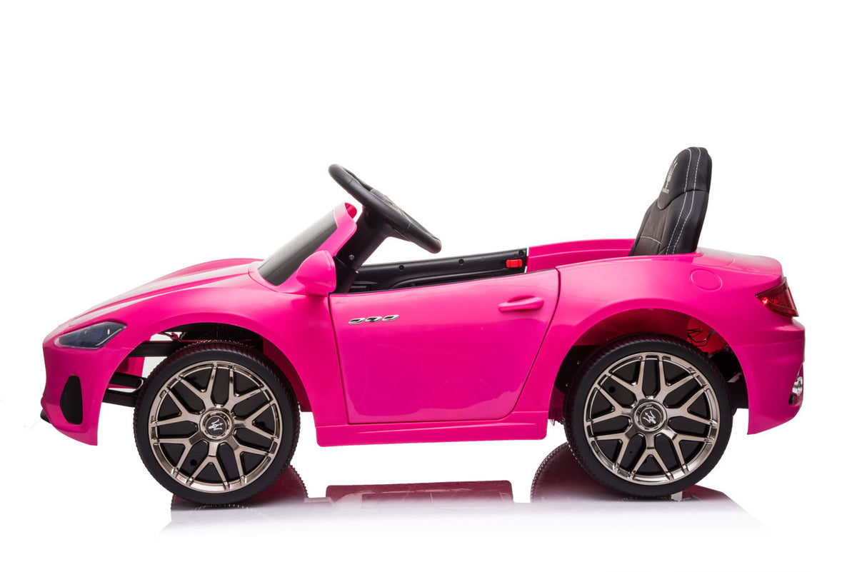 kids pink electric car