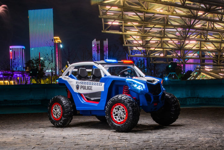 Blue 24v Ride on Electric Buggy