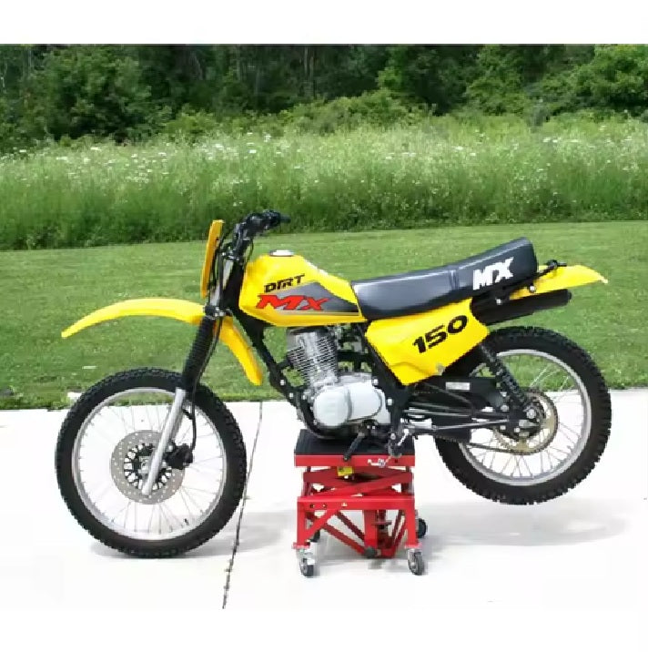 Dirtbike scissor lift