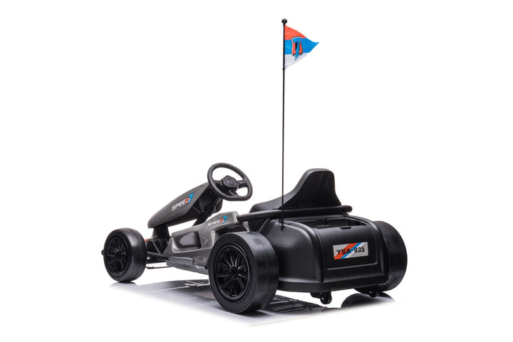 Grey Go Kart