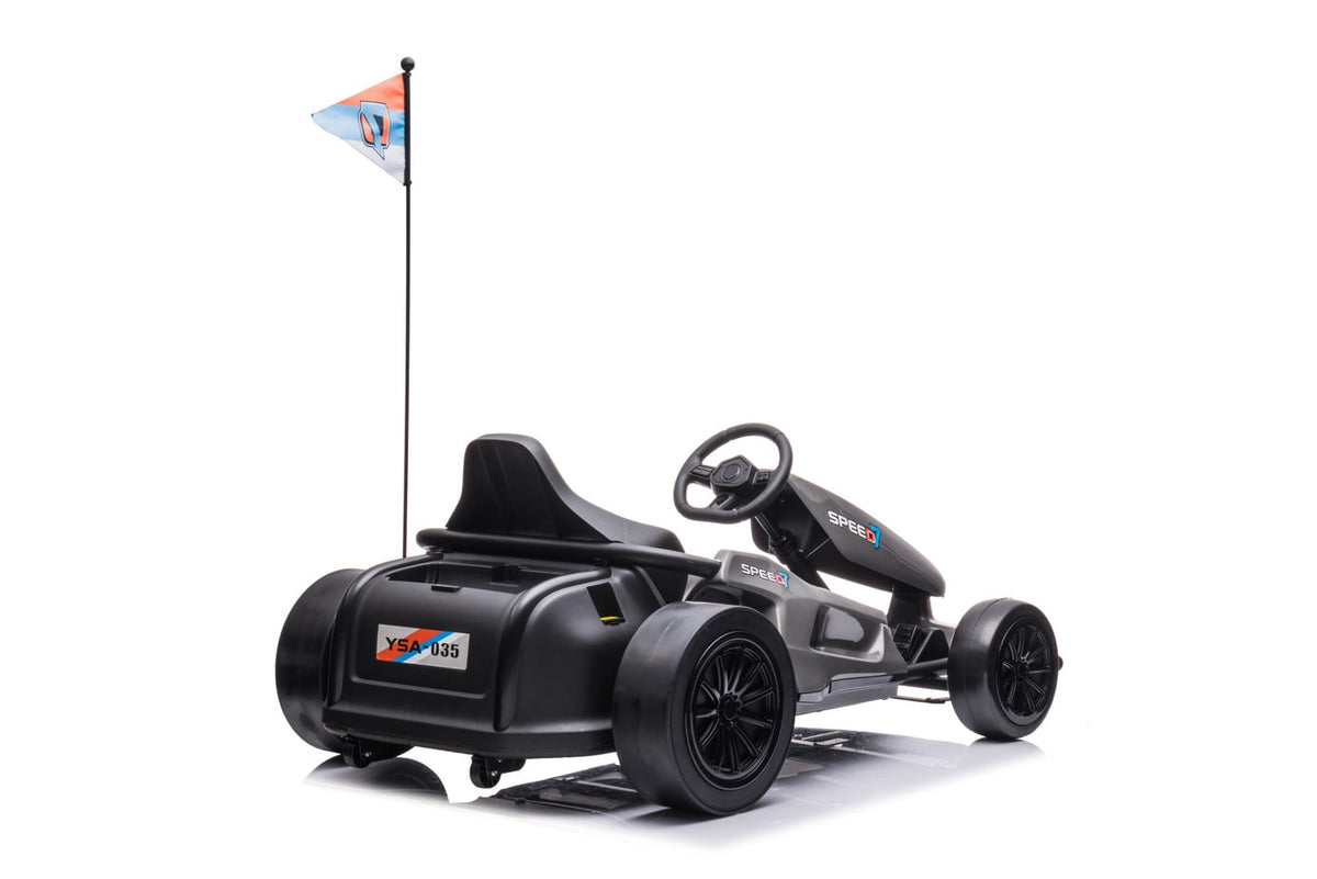 YSA035 GREY GO KART