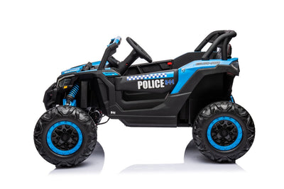 Can-Am 12V Bombardier Kids Ride-On Buggy With Leather Seat and Rubber Wheels