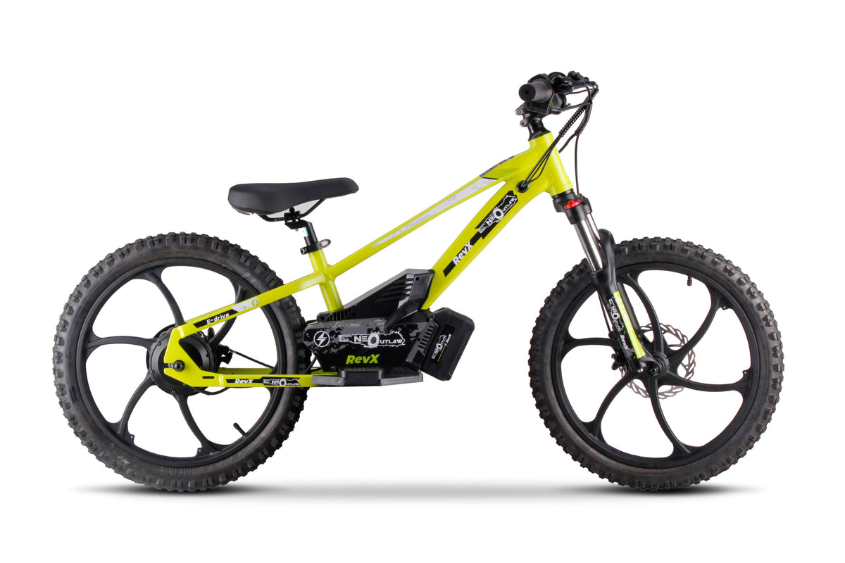 Green 36v electric Bike for kids