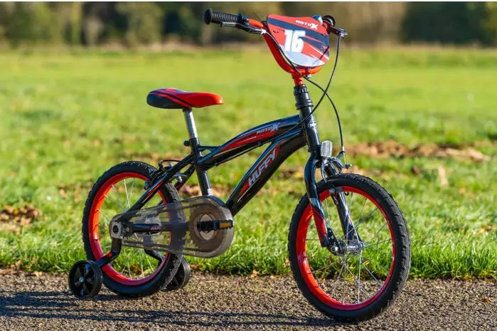 Huffy boys 16 inch motor cross pedal bike