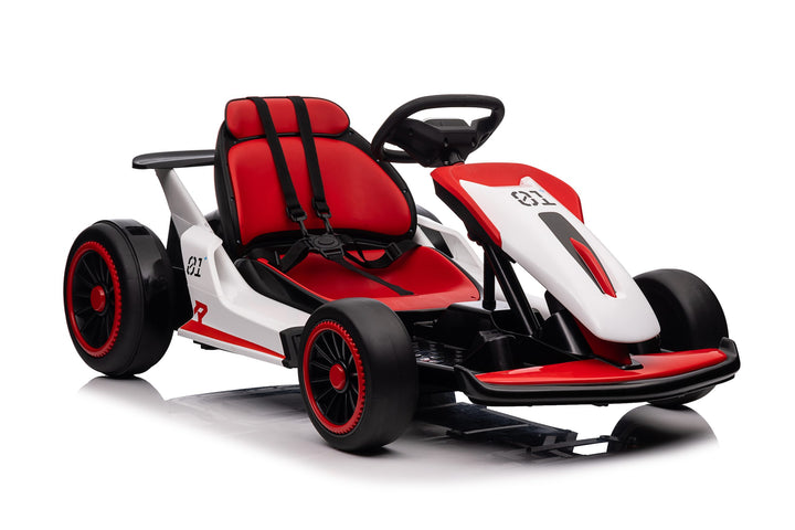 Red Drifting Go Kart for kids