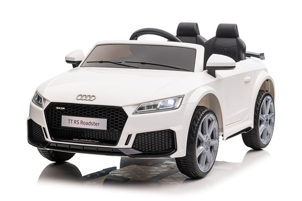 Kids White Audi TT Roadster