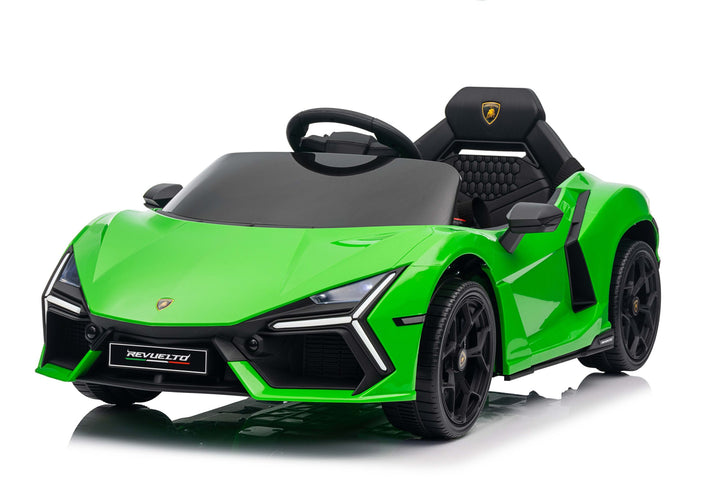 Green Kids Lamborghini Ruevelto