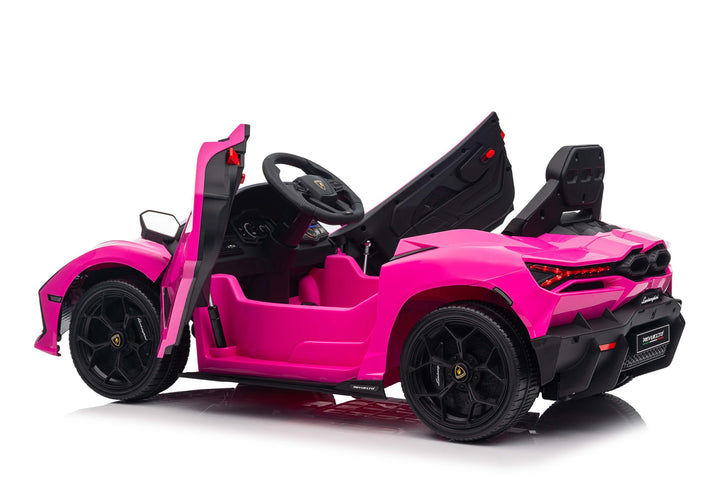 Girls Pink Lamborghini Ruevelto