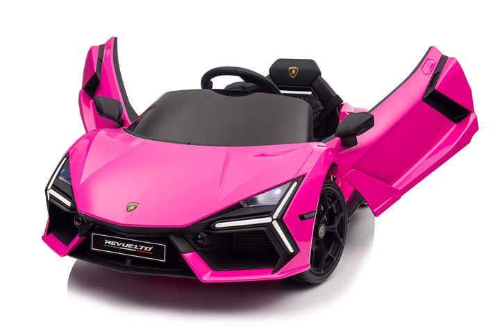 Kids 12v Ride on Car with Parent remote in pink