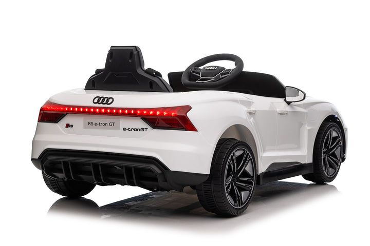 White Audi E-Tron