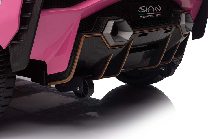 Pink Lamborghini Sian for Two Children