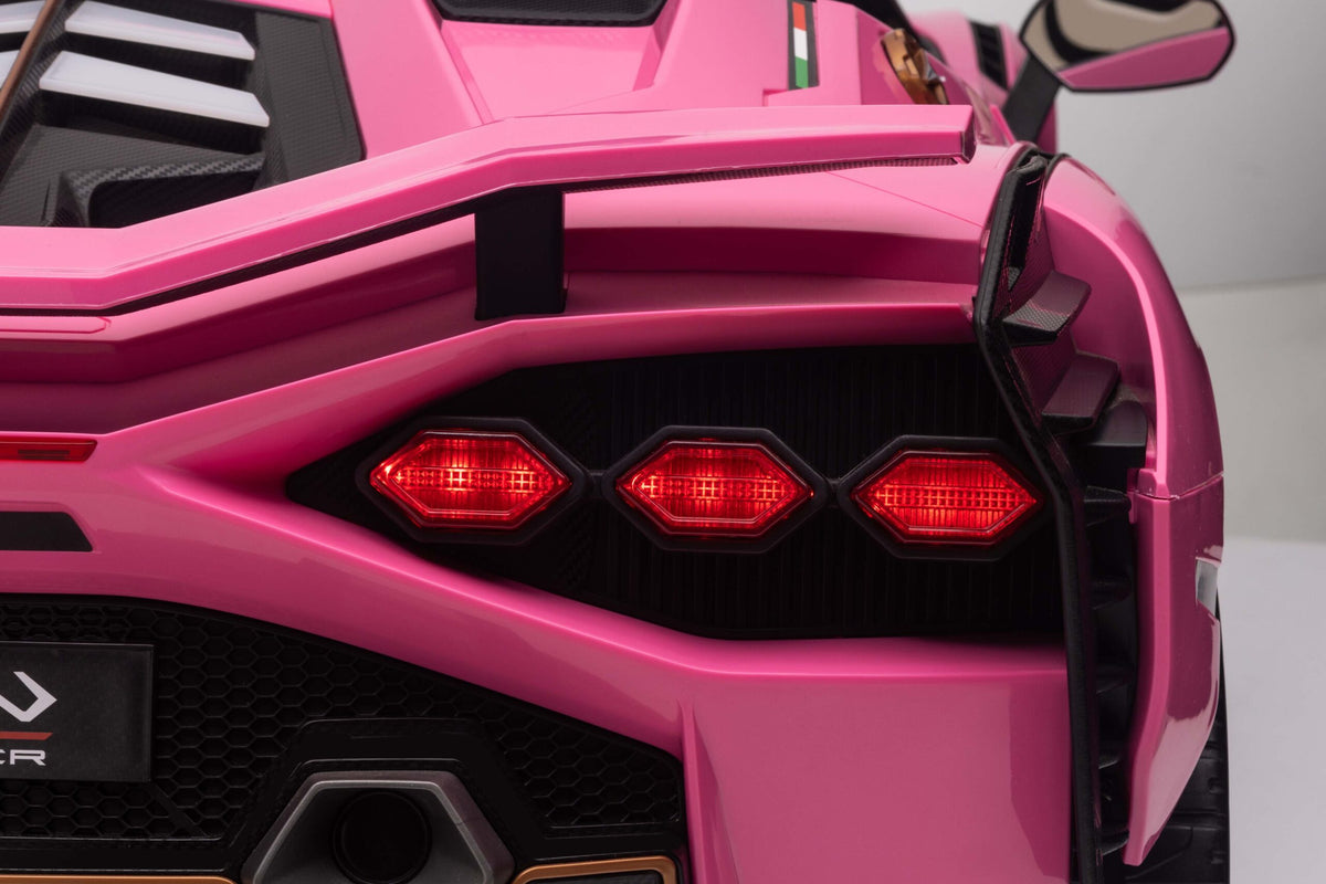 Child's Pink Lamborghini Sian with Remote Control