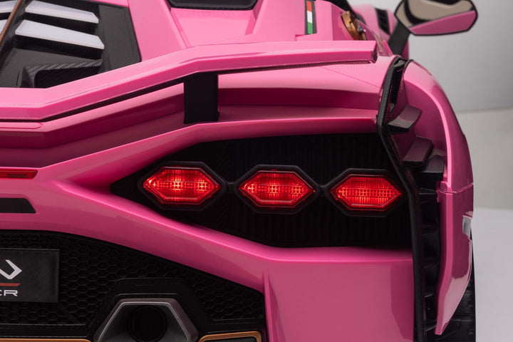 Child's Pink Lamborghini Sian with Remote Control