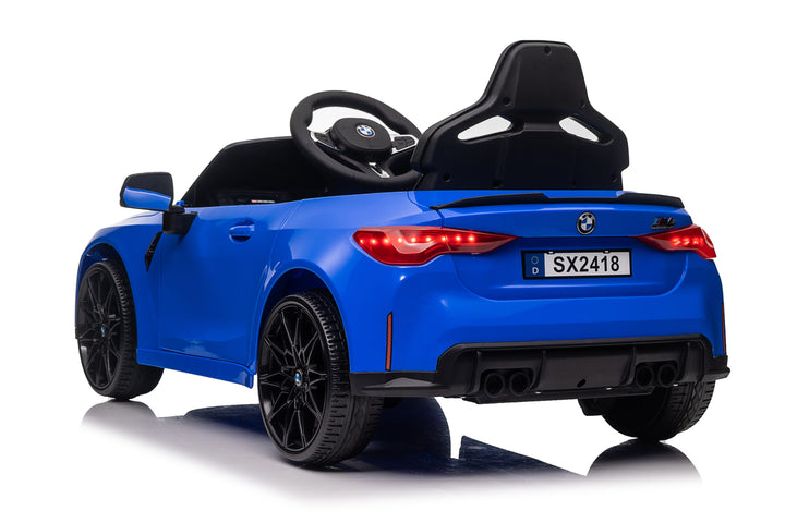 Kids BMW M4 Ride On Car - 12V Electric Toy with Remote Control