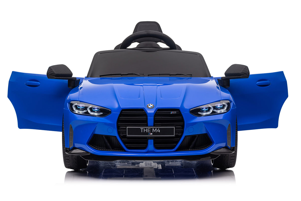 Shop BMW M4 Kids Car - 12 Volt Ride-On with Soft EVA Wheels & Leather Seat