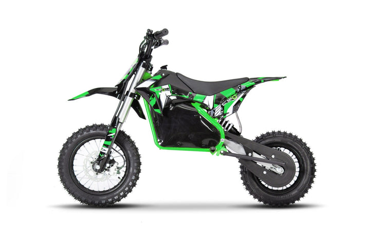 1200w Electric Dirtbike Green