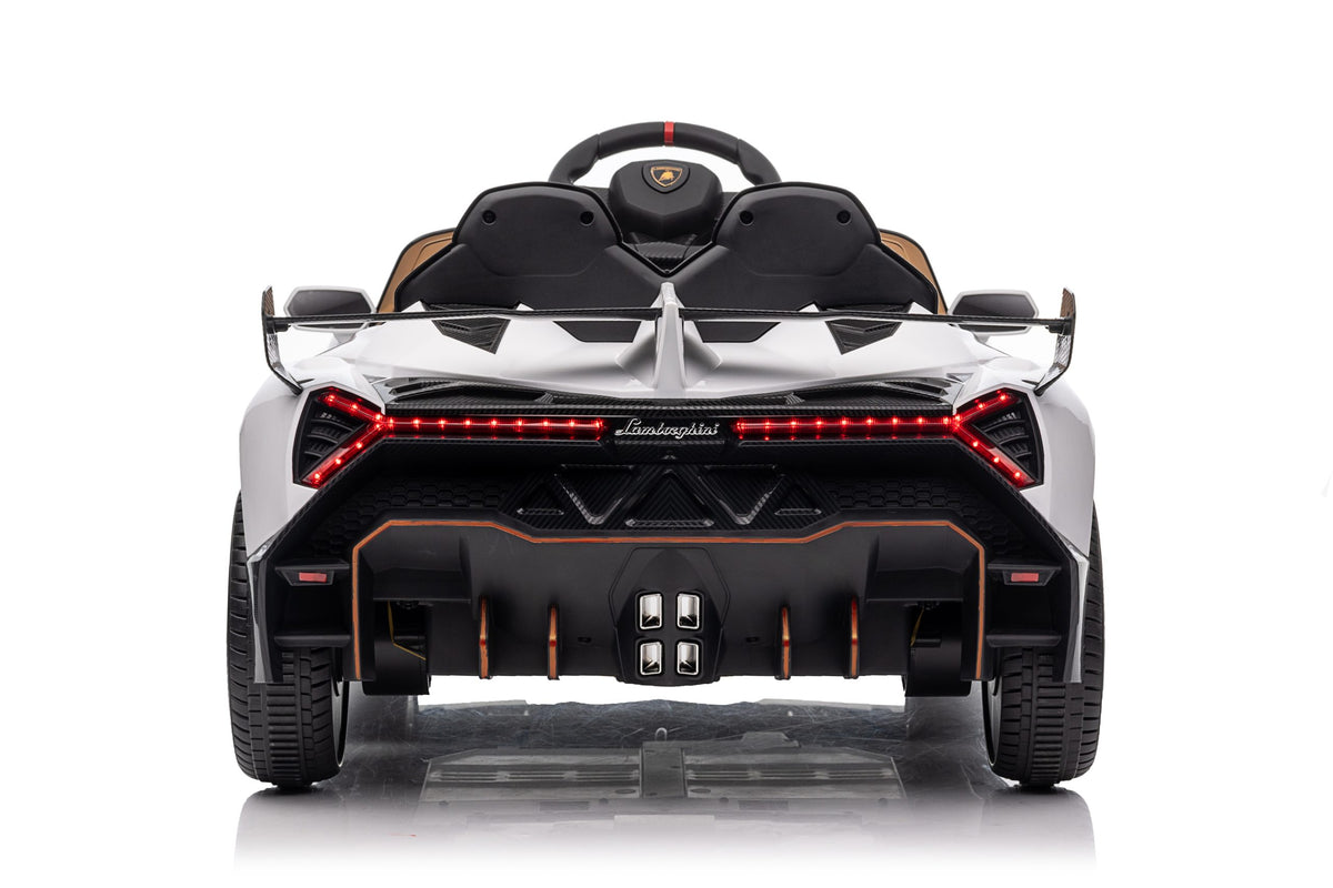 white Veneno for kids to ride