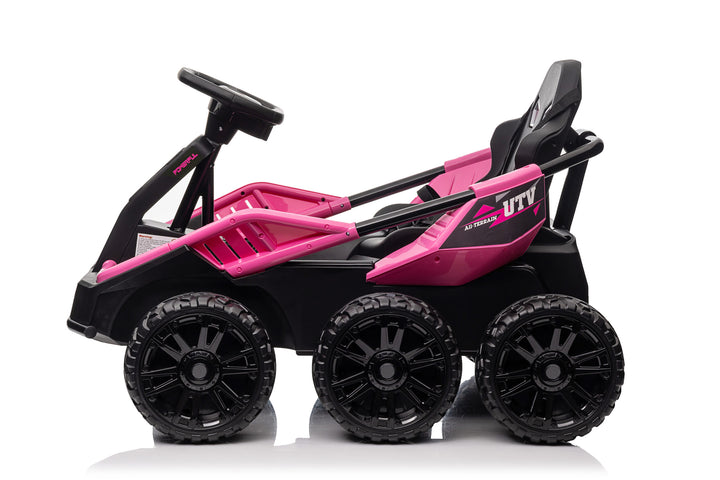 Pink Electric Ride On Kart