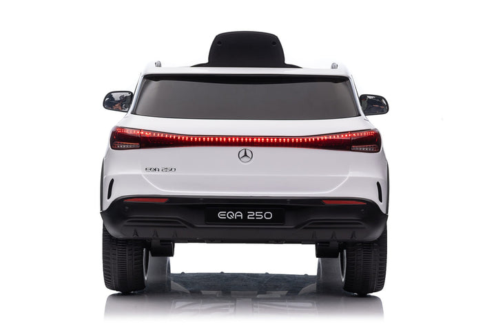 Kids White EV Car