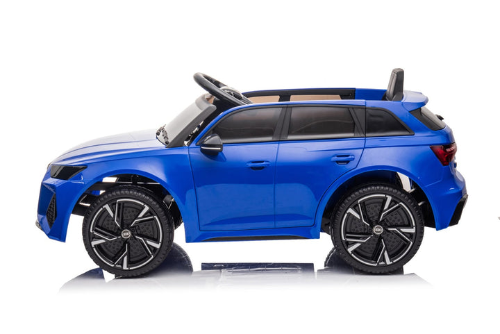 Kids Blue Audi RS6 Ride on electric car
