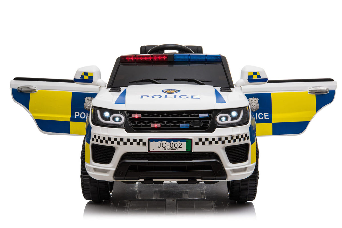 Kids 12v Ride On Electric Police Car SUV 4×4 – Electric Ride On Cars