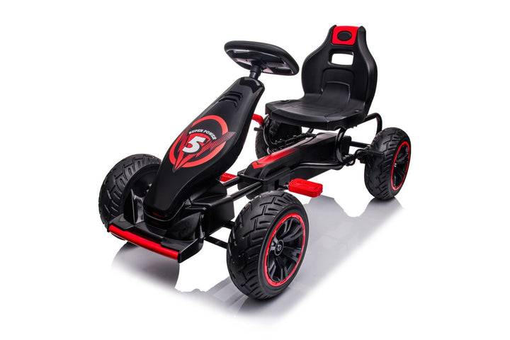 Kids manual Pink Go Kart
