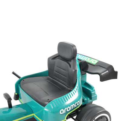 Kids Aston Martin F1 Pedal Kart | British Racing Green | Ages 4-8