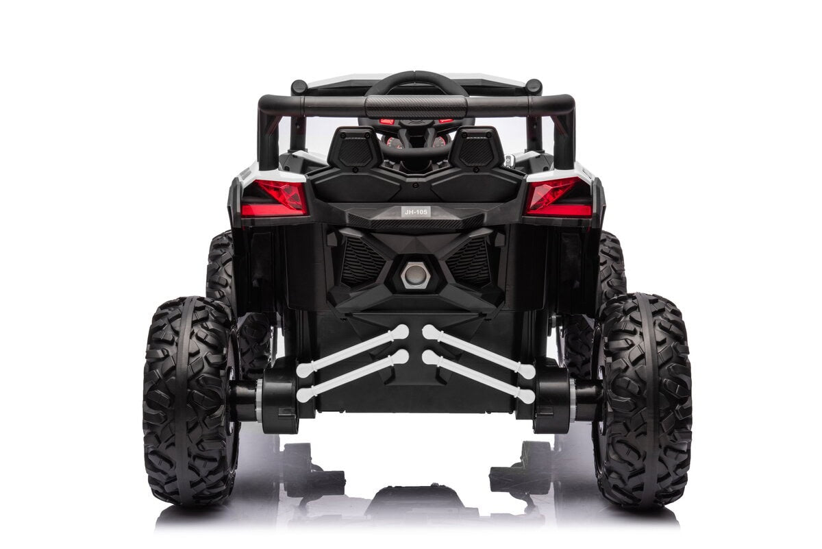 Can-Am 12V Bombardier Kids Ride-On Buggy With Leather Seat and Rubber Wheels