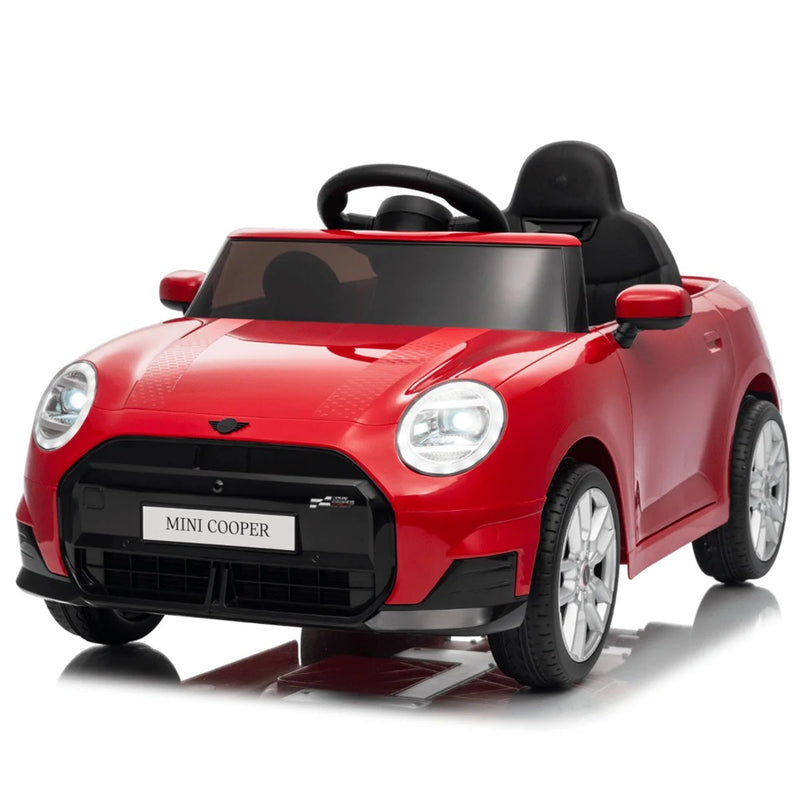 Officially Licensed Mini Cooper Kids Electric Ride On Car 12V with Parental Remote