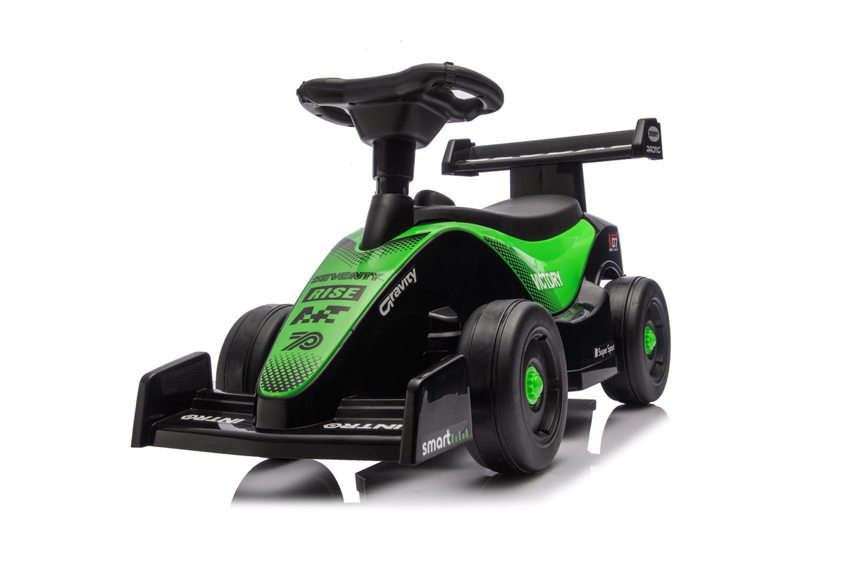 Neo G26 Go Kart Ride-On Push Car for Kids (18+ Months) | Music, Silent Wheels, Safe & Fun | Max Weight 20kg