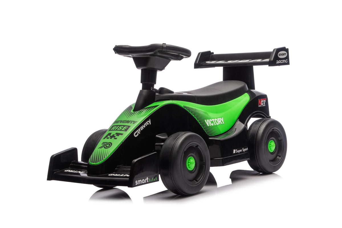 Neo G26 Go Kart Ride-On Push Car for Kids (18+ Months) | Music, Silent Wheels, Safe & Fun | Max Weight 20kg